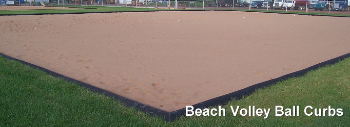 Rubber Flex Beach Volley Ball Curbs
